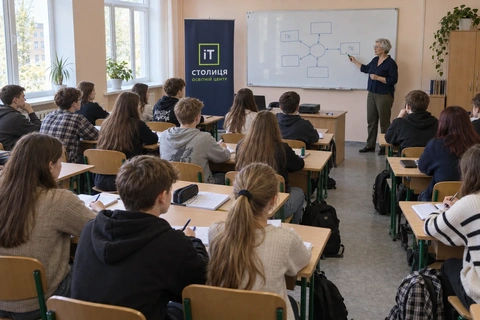 Групповое занятие для старшеклассников — IT Столица