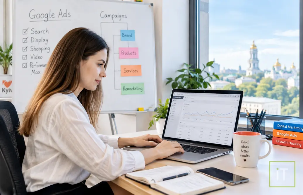 Курсы по рекламе в интернете в Киеве. Введение в Google Ads - Онлайн курсы
