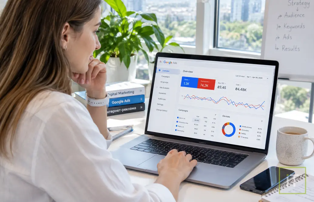 Курсы рекламы в интернете в Киеве. Введение в Google Ads - Онлайн курсы