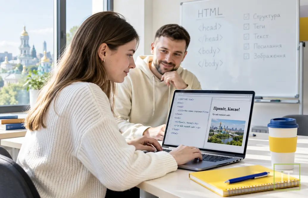 Курсы HTML для начинающих в Киеве.Учебный Центр
