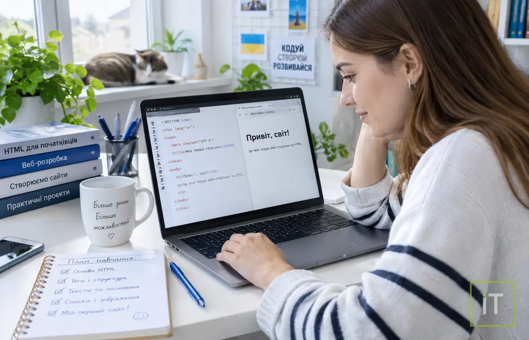 Обучение HTML для новичков в Киеве. Учебный Центр