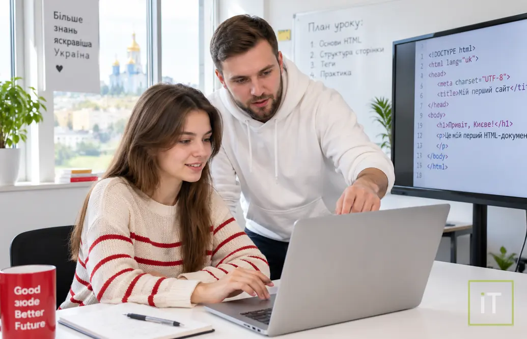 Курсы HTML (базовый курс) в Киеве. Учебный Центр