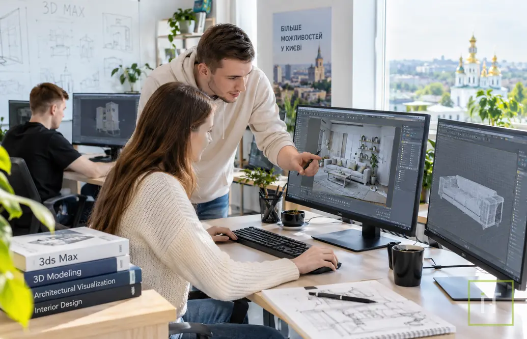Базовый курс 3D MAX в Киеве. Учебный Центр