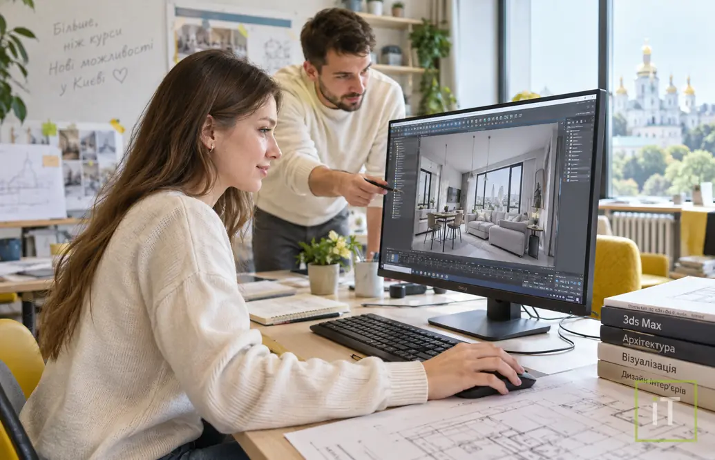 Курсы 3D MAX для архитекторов в Киеве. Учебный Центр