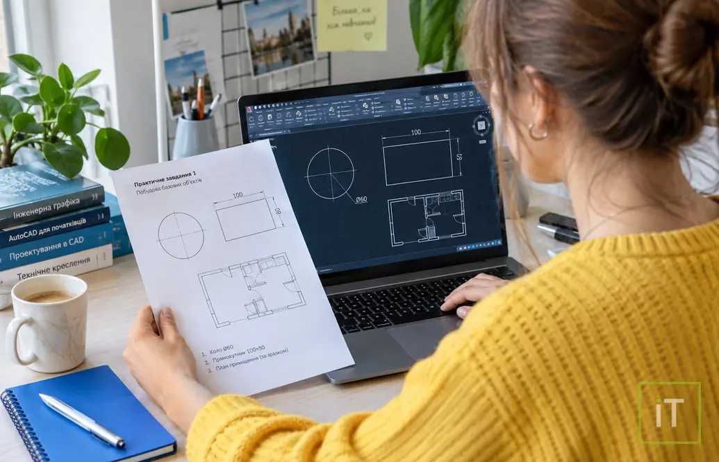 Курсы AutoCad Базовый курс в Киеве. Учебный Центр