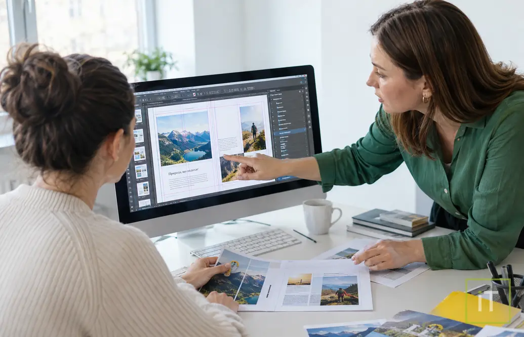 Курсы Indesign (Базовый курс) в Киеве. Учебный Центр