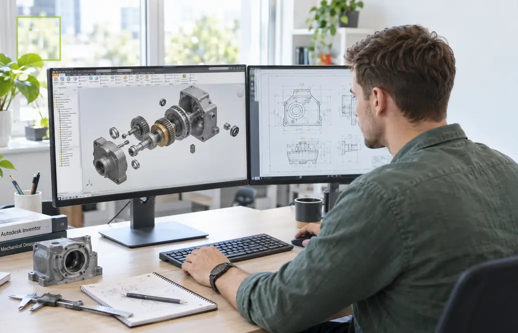 IT - Курсы машиностроения в Autodesk Inventor. Basic. Киев. - Онлайн курсы