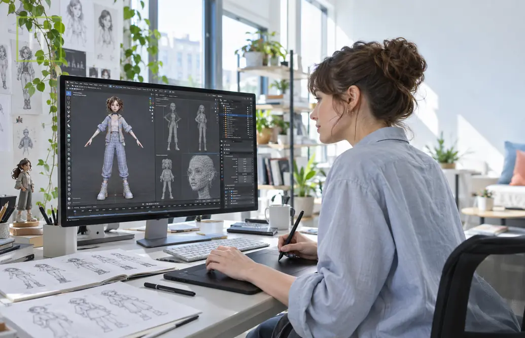 Курсы Blender Character Modeling — создание 3D-персонажей | Киев, онлайн | IT СТОЛИЦА