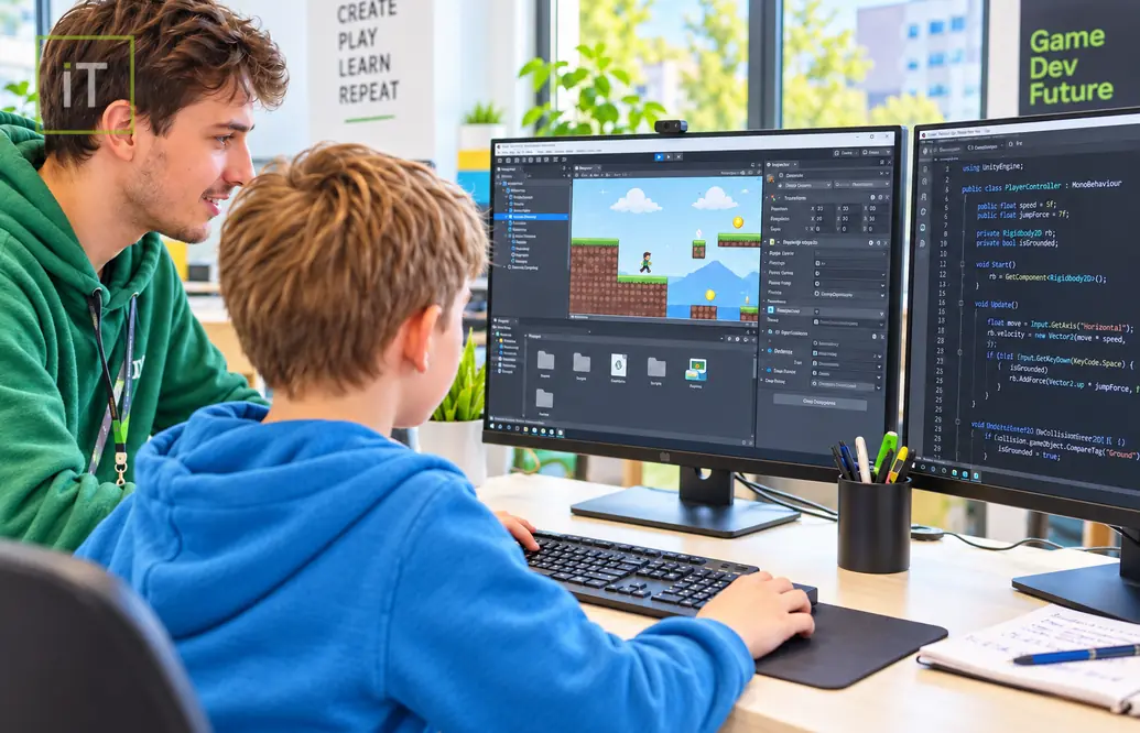 Разработка игр на Unity 3D и C# для детей в Киеве. - Онлайн курсы