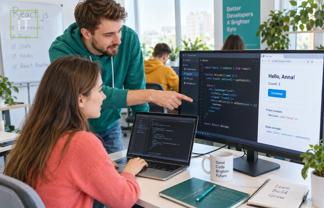 IT - Бесплатный урок: как стать Front-End Developer. Киев. - Онлайн курсы