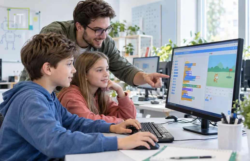 IT - Курсы программирования для детей 10-12 лет. Basic. Киев. - Онлайн курсы