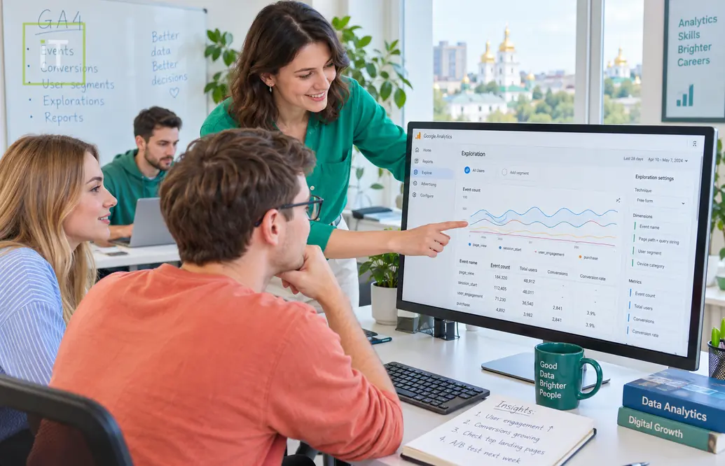 IT - Курсы Google Analytics Professional Киев|Профессиональное обучение google аналитики - Онлайн курсы