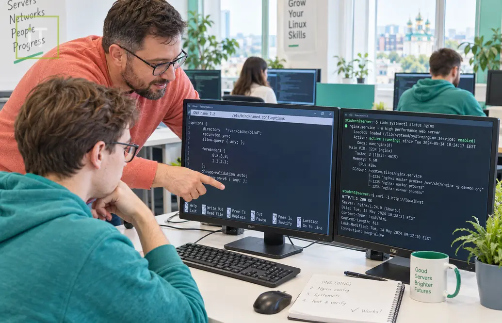 IT - Курси Linux. Advanced. Адміністрування сервісів та мереж Київ. - Онлайн курси